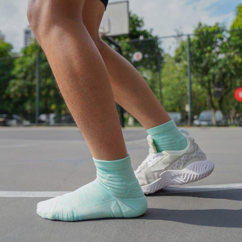 Спортивные носки Ehot Ace Green Quarter Socks