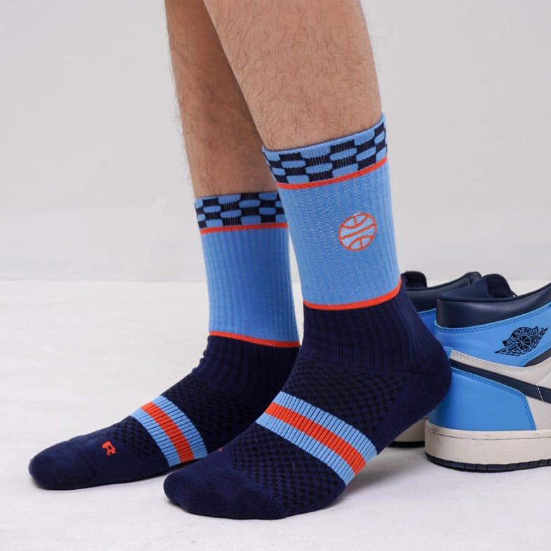 ehot-checkers-blue-crew-socks