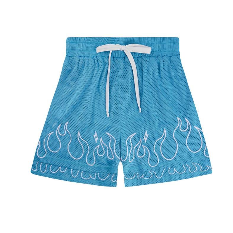 ehot-flames-blue-shorts