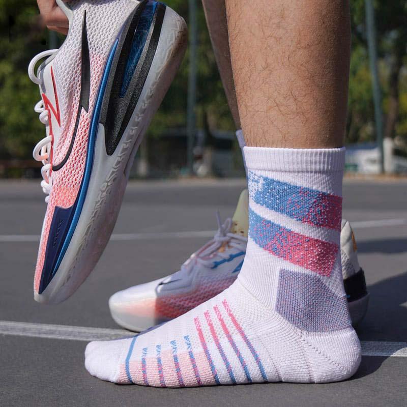 ehot-lined-white-pink-quarter-socks