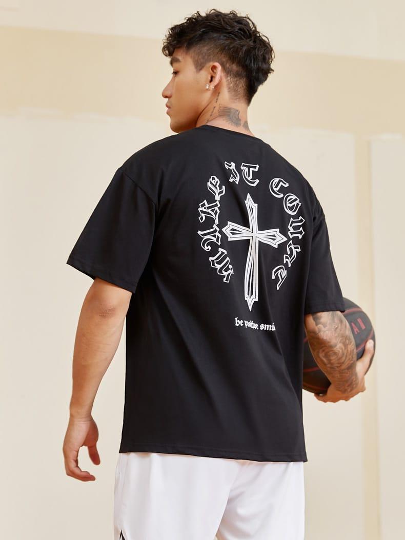 Футболка Ehot Spiritual Cross Black T-Shirt