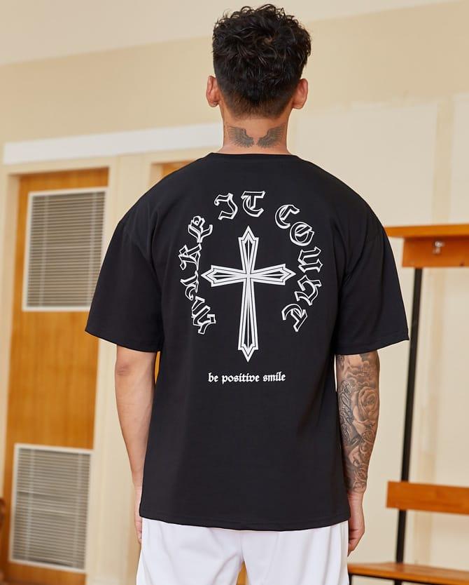 Футболка Ehot Spiritual Cross Black T-Shirt