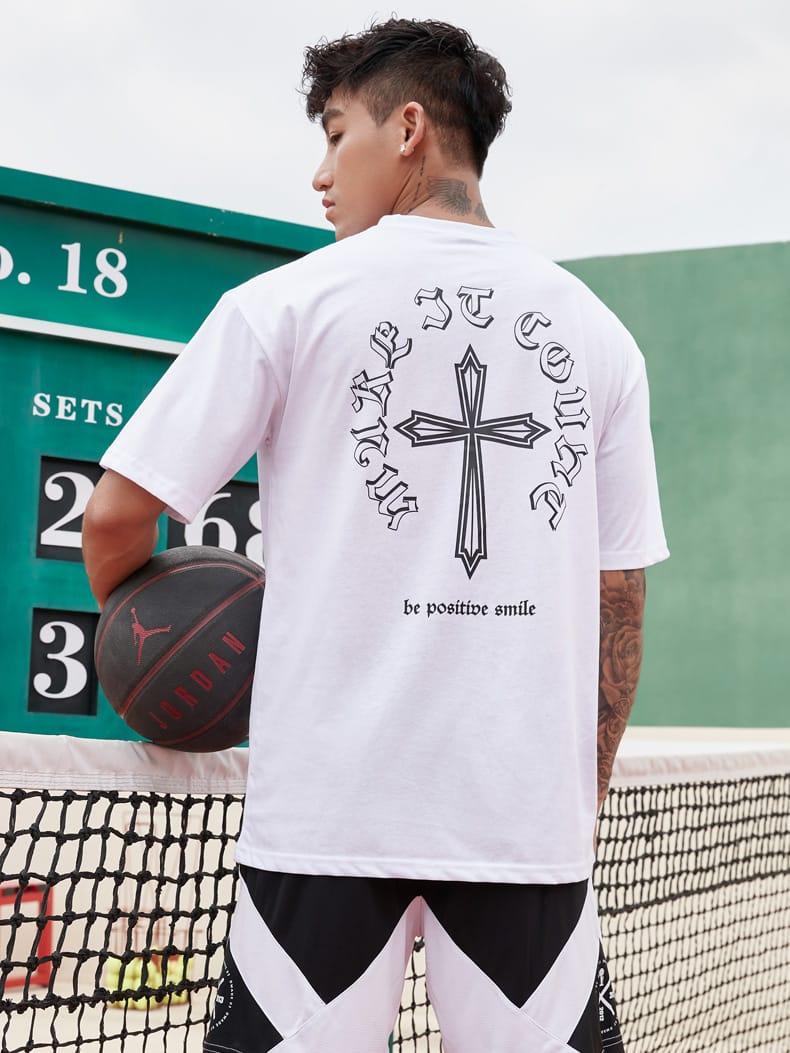 Футболка Ehot Spiritual Cross White T-Shirt