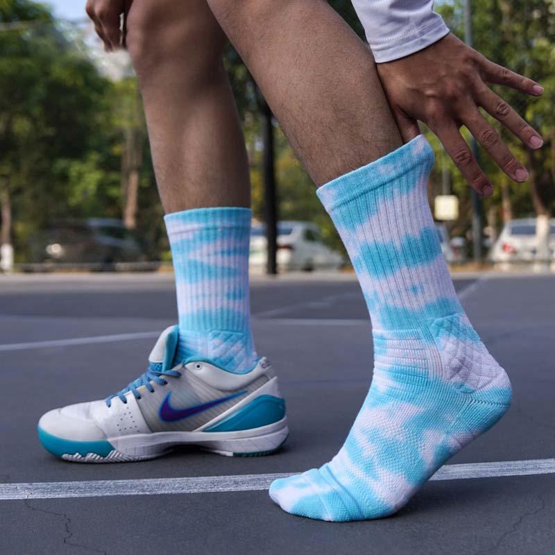 ehot-tie-dye-blue-crew-socks