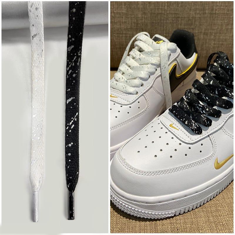  шнурки Gorilla Guard Air Force 1 BW Silver Laces