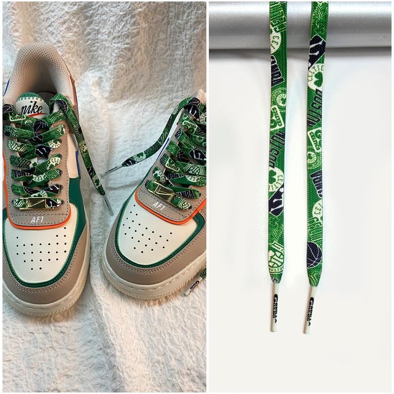 air force 1 green laces