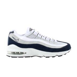 White/White-Midnight Navy-Light Silver
