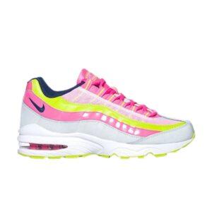 White/Midnight Navy/Pink Glow/Venom Green