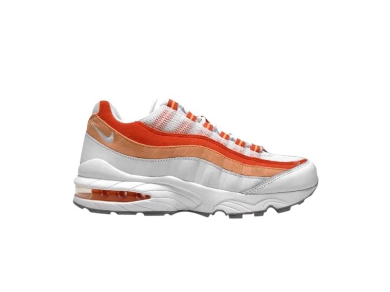 nike air max white and peach