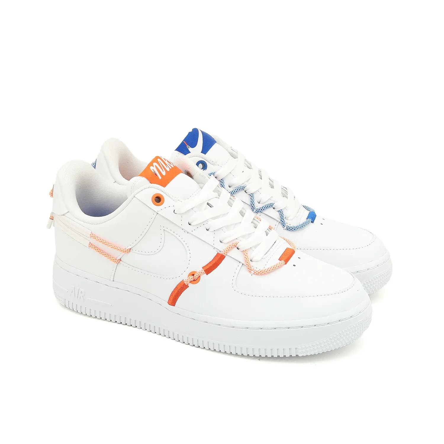 Кроссовки Wmns Nike Air Force 1 ’07 LX White Safety Orange