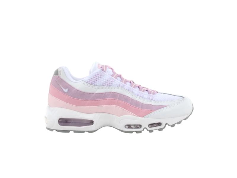 Nike air max 95 white pink best sale