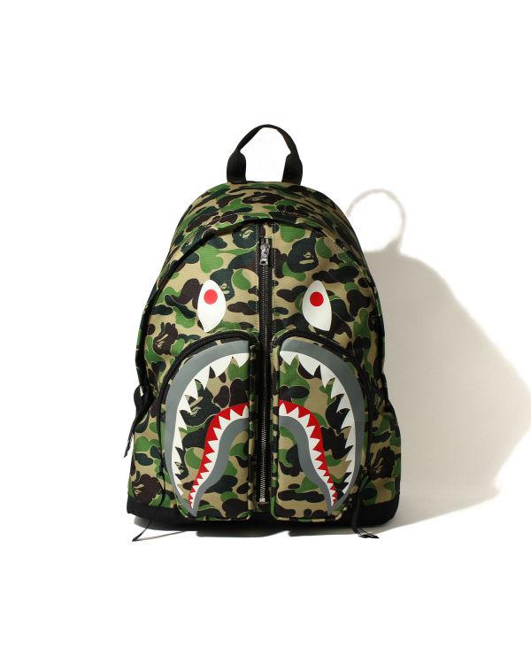 bape-abc-camo-shark-daypack-green