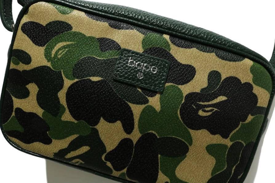 Сумка через плечо BAPE ABC Camo Shoulder Bag Green