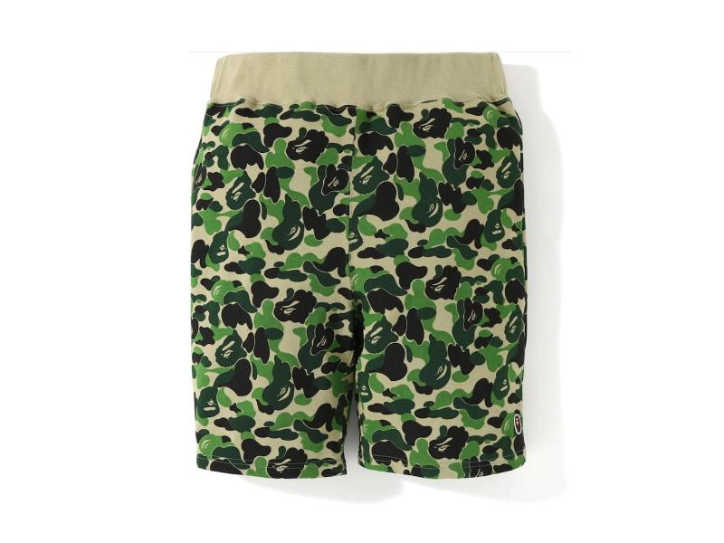 bape-abc-one-point-sweat-shorts-green