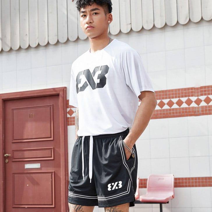 ehot-3x3-lines-black-shorts