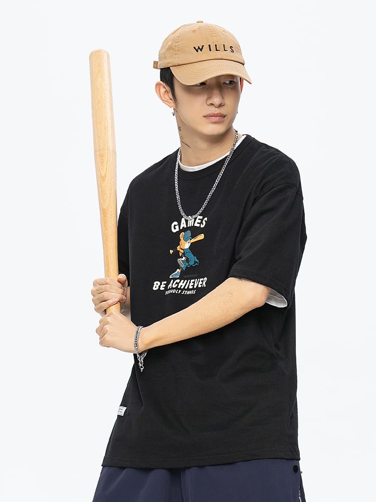 Футболка Ehot Baseball Achiever Black T-shirt