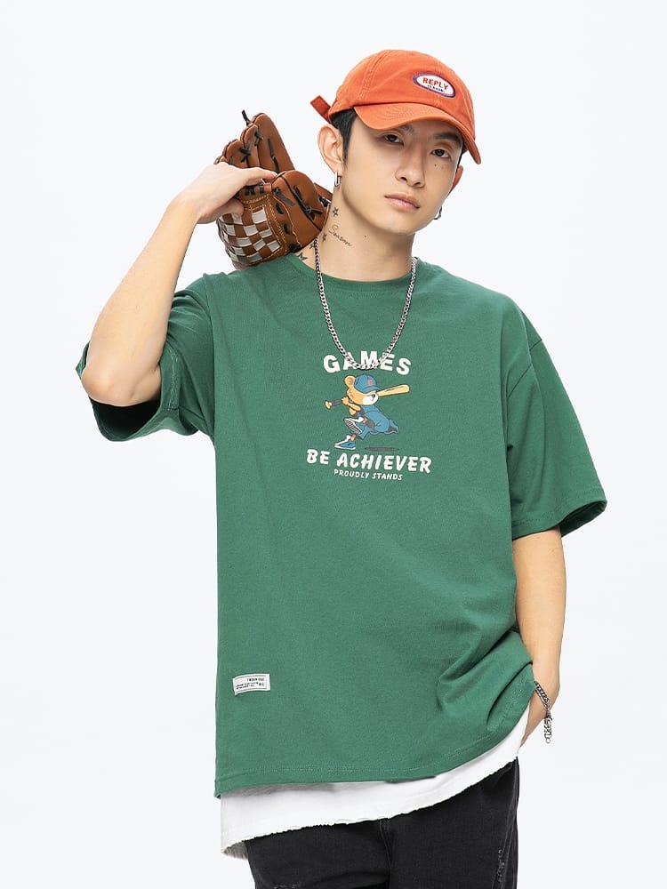 ehot-baseball-achiever-green-t-shirt