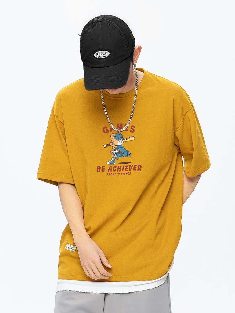 Футболка Ehot Baseball Achiever Yellow T-shirt