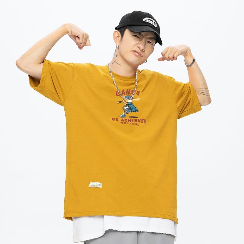 ehot-baseball-achiever-yellow-t-shirt