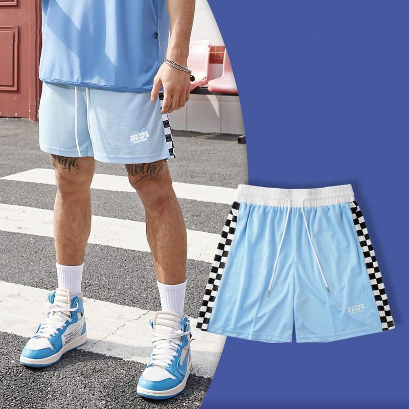 ehot-checkers-blue-shorts