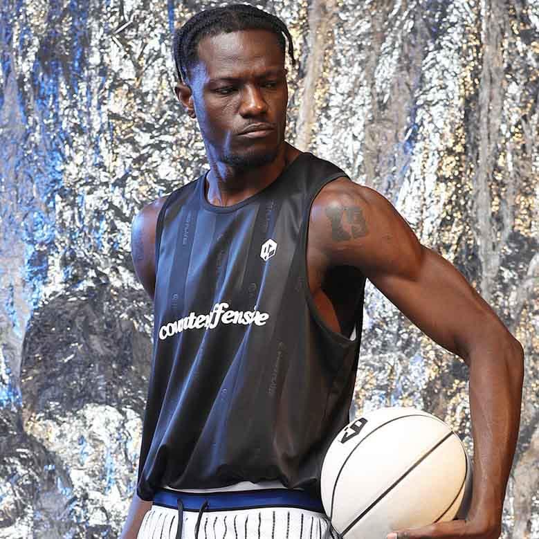 Баскетбольная джерси Ehot Doublesided Black-White Jersey