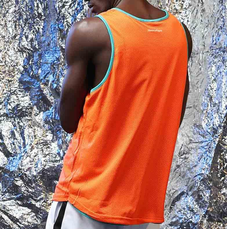 Баскетбольная джерси Ehot Doublesided Blue-Orange Jersey