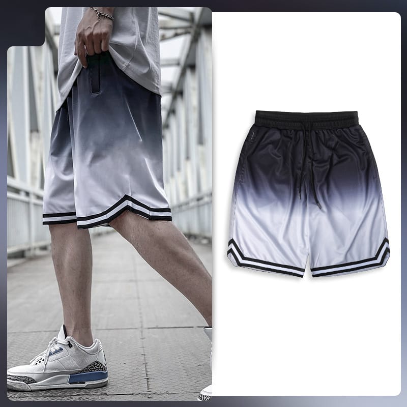 ehot-gradient-white-black-shorts