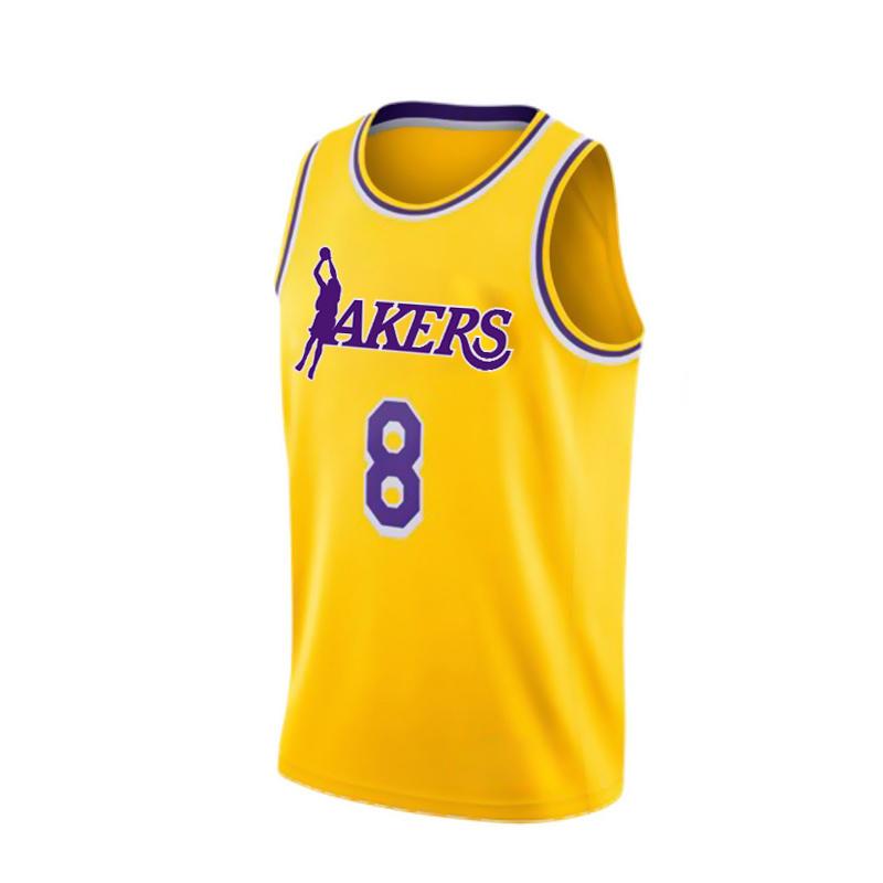 Ehot Lakers 8 Yellow Jersey