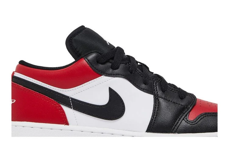 Кроссовки Air Jordan 1 Low GS 'Bred Toe'