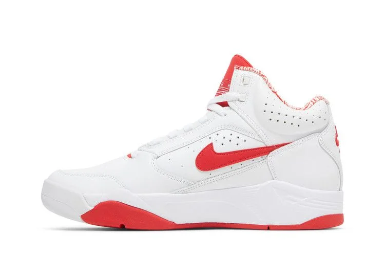 Кроссовки Nike Air Flight Lite Mid 'White University Red'