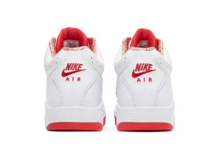 Кроссовки Nike Air Flight Lite Mid 'White University Red'