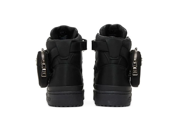 Кроссовки Prada x adidas Forum High 'Core Black'