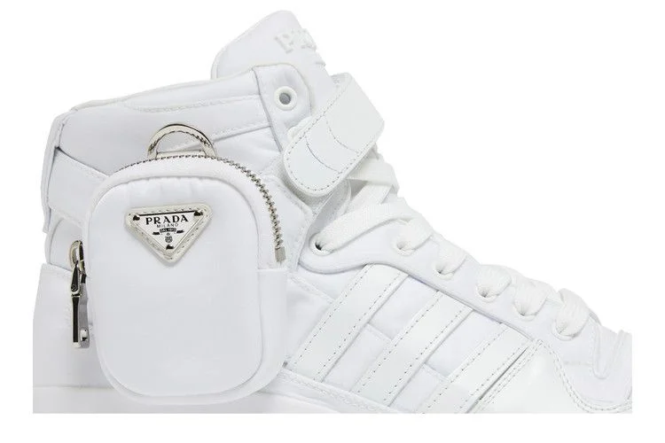 Кроссовки Prada x adidas Forum High 'White'