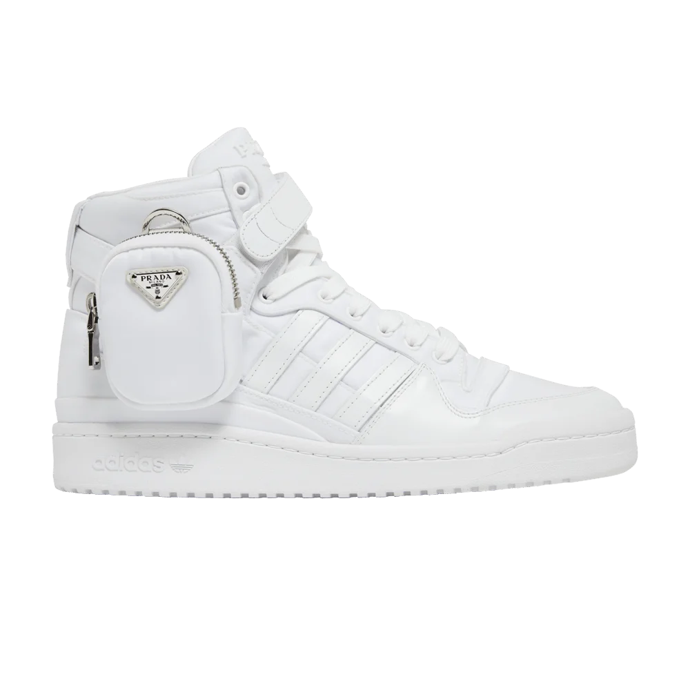Кроссовки Prada x adidas Forum High 'White'