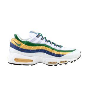 White/Classic Green-Varsity Maize
