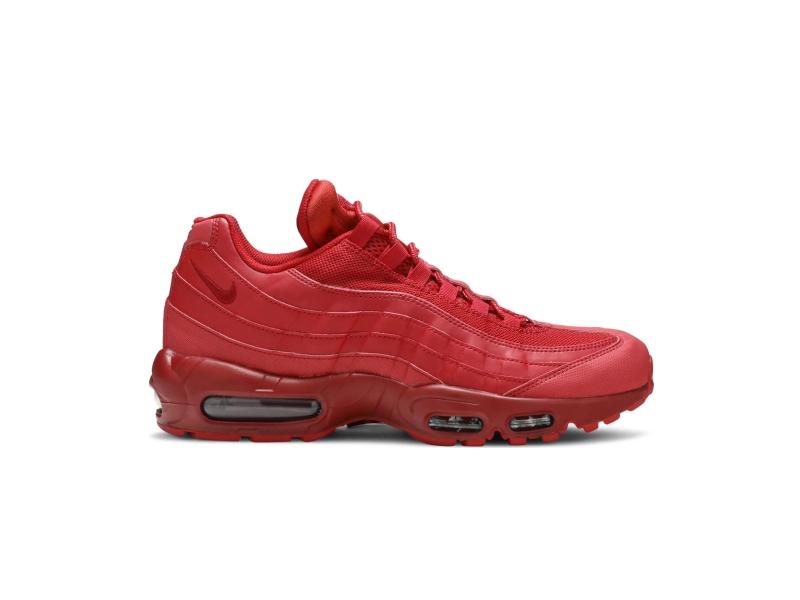 Nike air max 95 red and white hotsell