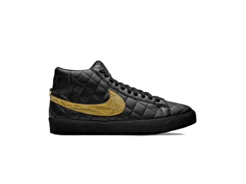 Nike blazer outlet mid triple black