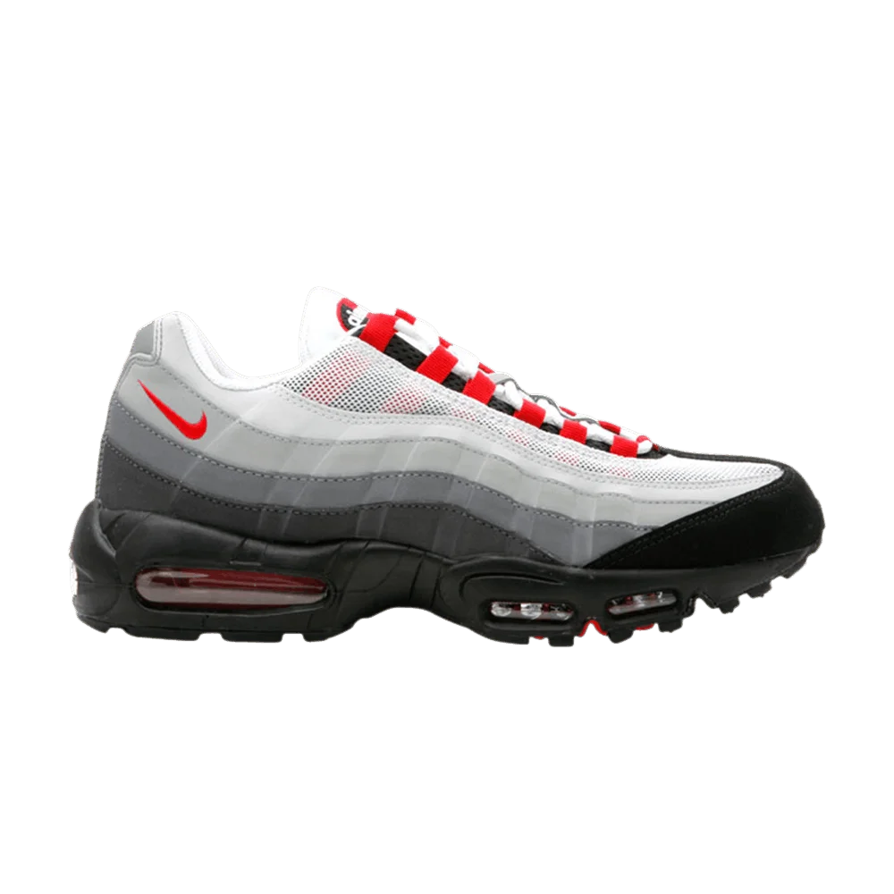 Кроссовки Nike Air Max 95 'White Sport Red Grey' 2009