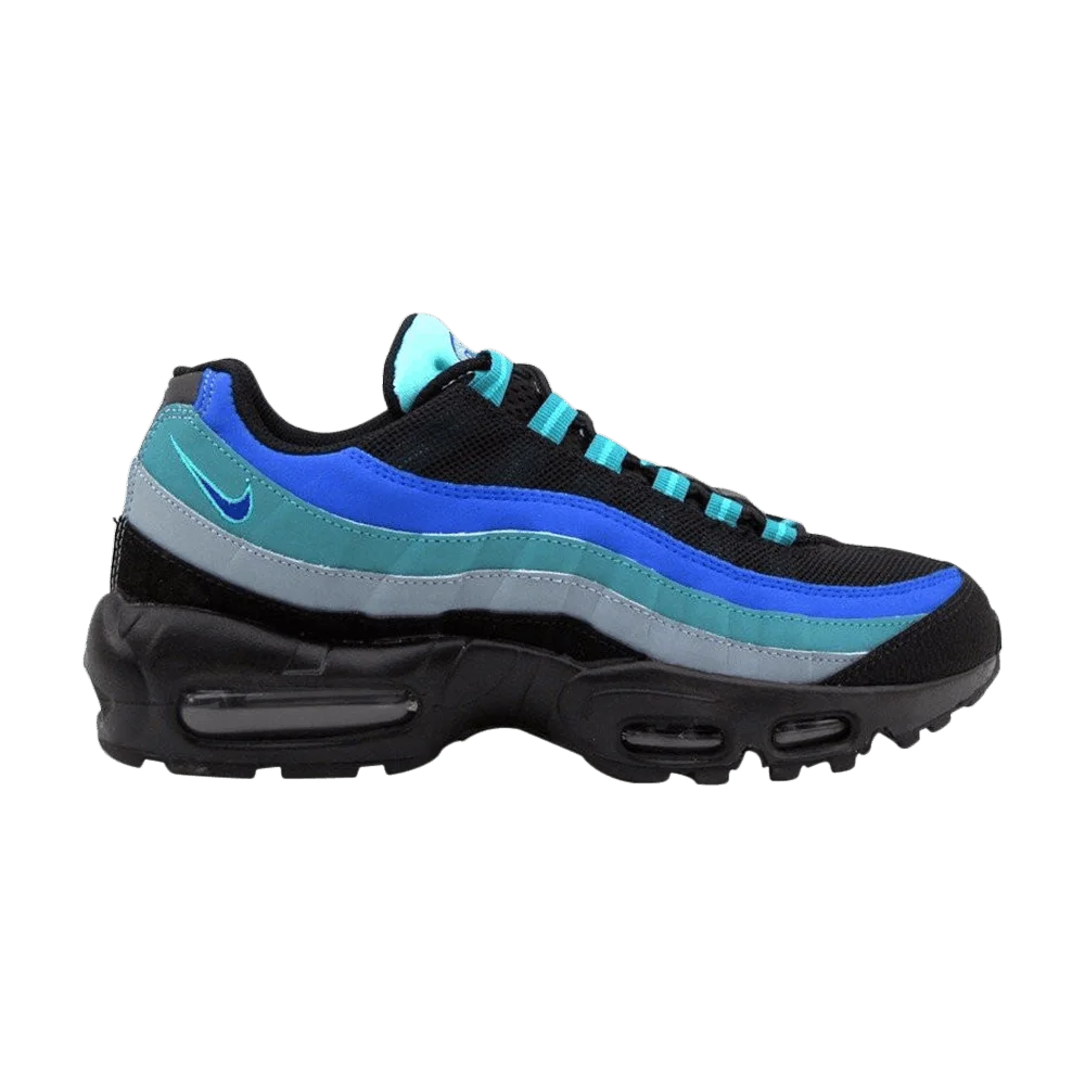 Кроссовки Nike Air Max 95 'Black Hyper Cobalt'