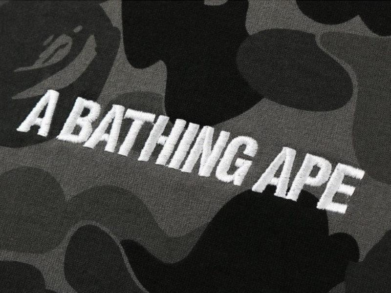 Футболка BAPE ABC Wide A Bathing Ape Tee Black
