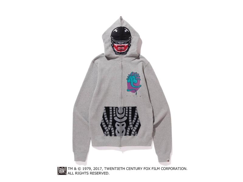 bape-alienface-full-zip-hoodie-gray