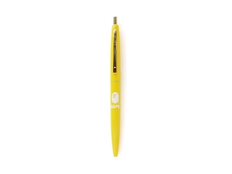 bape-ape-head-ball-point-pen-yellow