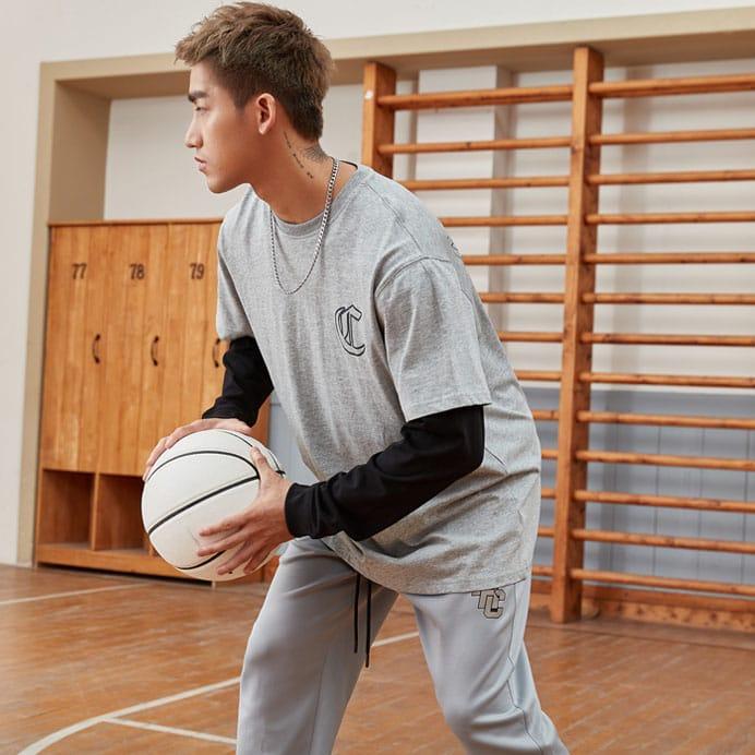 Футболка Ehot Champion Grey Longsleeve