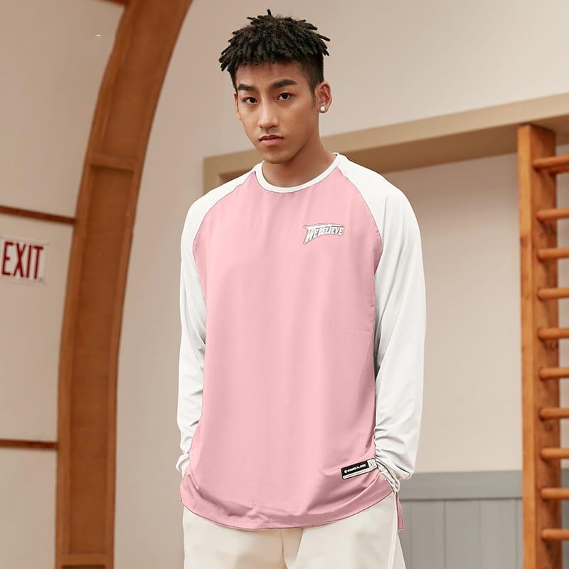 ehot-colorblock-pink-white-longsleeve