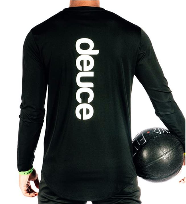 Футболка Ehot Deuce Black Longsleeve