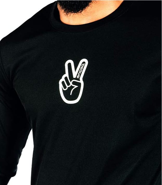 Футболка Ehot Deuce Black Longsleeve