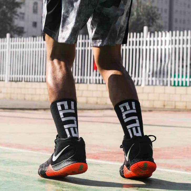 Спортивные носки Ehot Elite Black-White Quarter Socks