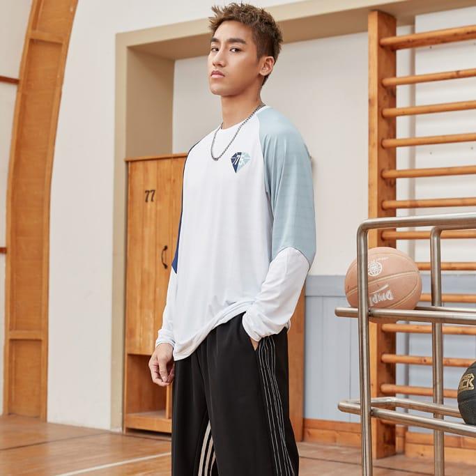 Футболка Ehot NBA 75th Blue Longsleeve