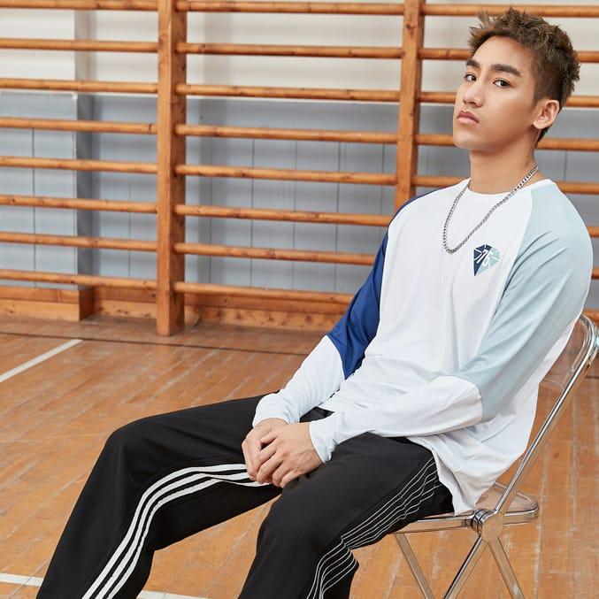 Футболка Ehot NBA 75th Blue Longsleeve