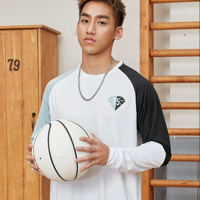 Футболка Ehot NBA 75th Gray Longsleeve